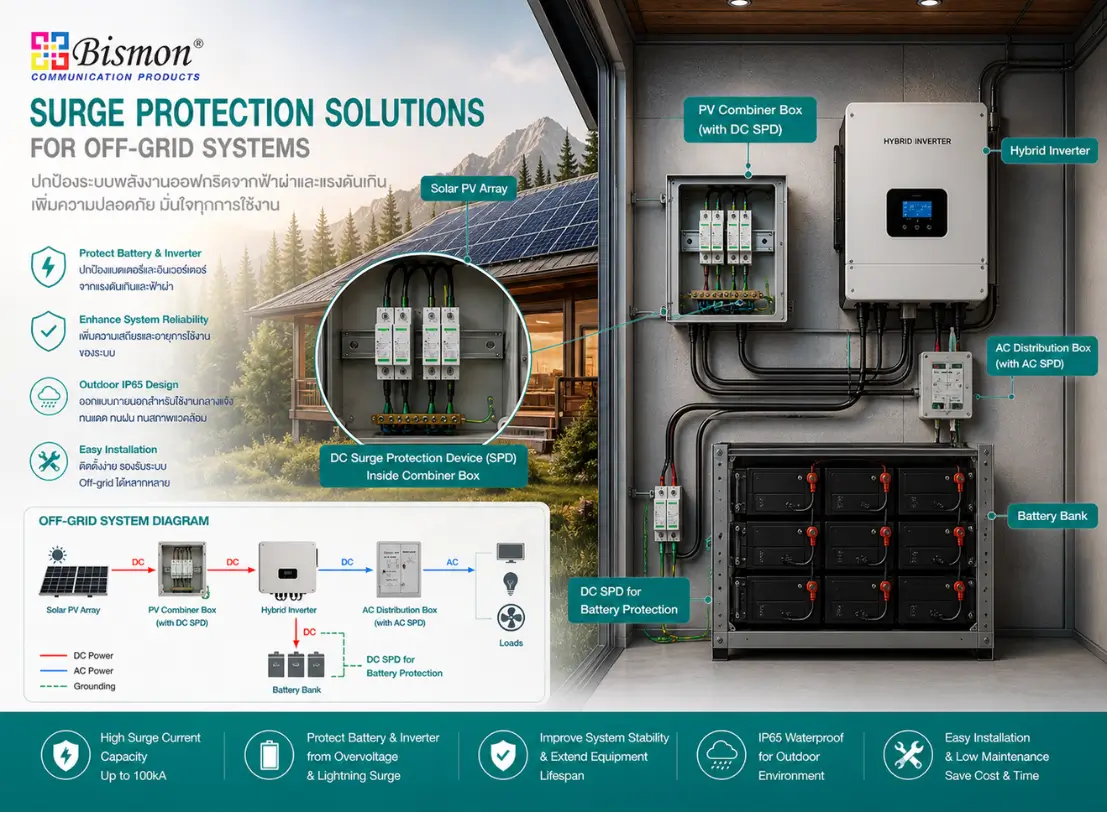 คู่มือเลือก Surge Protection (SPD) ครบทุกระบบ